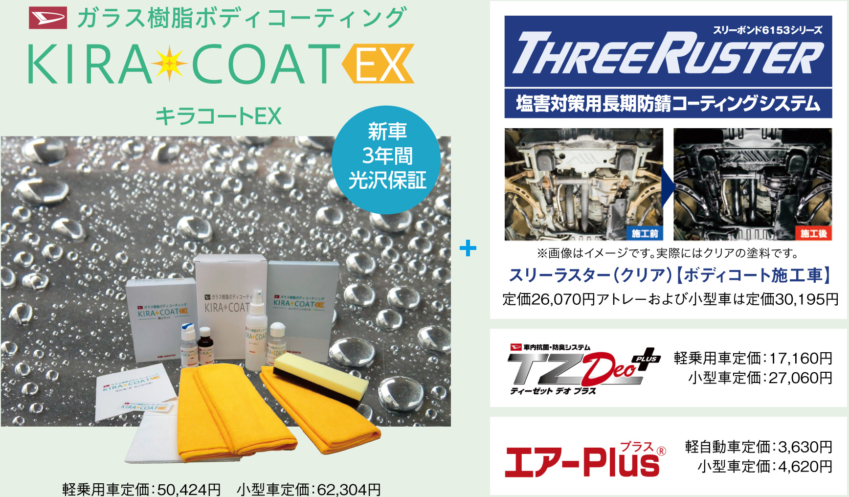 キラコート スリーラスター(クリア)